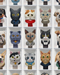 Behance 上的 Clay Cat/ Plasticine