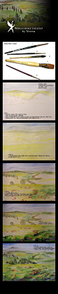 Watercolor tutorial no. 1 by *andreuccetti on deviantART