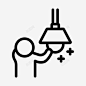 灯具维修电灯内饰 标志 UI图标 设计图片 免费下载 页面网页 平面电商 创意素材