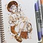 我喜欢的插画 | 插画师 Sibylline Meynet 笔下的女子 : Hello，大家好！ 今日分享来咯~ Sibylline Meynet，来自法国巴黎的自由插画师。 她喜欢60年代的事物，所以她的作品能感受到浓浓古典浪漫的氛围。 画风偏向漫...