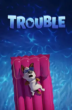 萌宠流浪记 Trouble 海报_3469025751.jpg