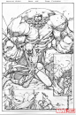 Joe Madureira 手稿@CCI中国动漫插画