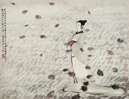 《湘夫人》是伟大的爱国诗人屈原的作品《楚辞·九歌》组诗十一首之一，是祭湘水女神的诗歌，和《湘君》是姊妹篇。湘君、湘夫人这对神祇反映了原始初民 ...