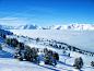 mountains ski snow landscapes trees winter wallpaper (#113979) / Wallbase.cc
