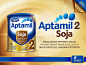 Danone : Art direction of visual aid concept for the launch of Aptamil's formula new packing.