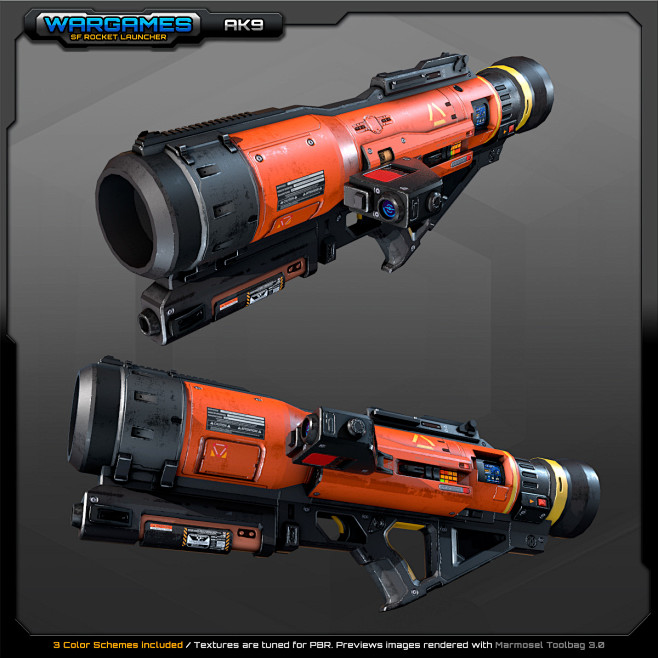 SF Rocket launcher, ...