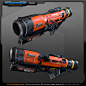 SF Rocket launcher, Stephane Ch : New commissioned works for CGPitbull. 
Texturized with Substance Painter.

Models in AssetStore: https://assetstore.unity.com/publishers/3815