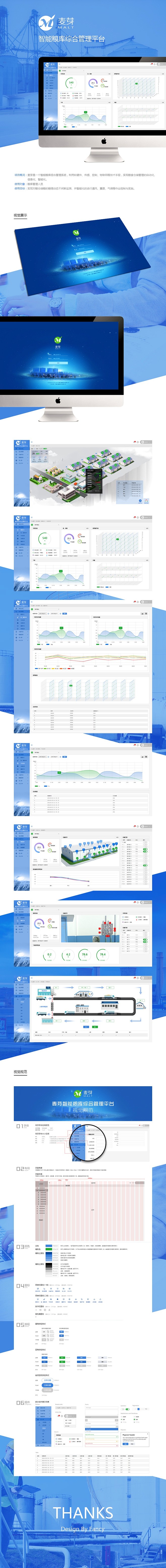 智能粮库综合管理平台后台界面设计