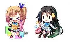 Love Live! 东条希 同人图 插画 壁纸 | Q版一生推 | 半次元-第一中文COS绘画小说社区