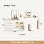 SKU-16-梳妆台_双门三抽斗柜_镜子_凳子
