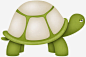 绿色的乌龟免抠素材_新图网 https://ixintu.com PNG图形 乌龟 动物 海产品 绿色 装饰