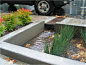 Bioswales filter stormwater in Portland, OR. Click image for many more examples and visit the Slow Ottawa 'Stormwater Solutions' board for more sustainable water management.