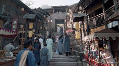 ZHANGDINGkkk采集到古代街道(1)