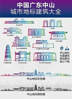 中山城市地标建筑大全