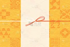 2022年日本水影图案新年贺卡