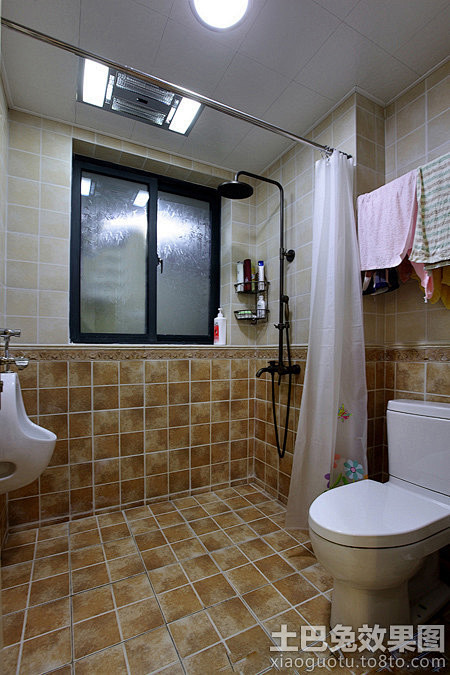 [家居卫生间瓷砖图片]整体卫生间装修效果...