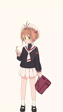 动漫人物速写《百变小樱》