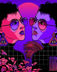 爱笑的日常采集到赛博未来