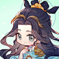 #忘川风华录手游# 同人Q版，画师：海老牛蒡卷