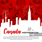庆祝加拿大独立日图片素材
