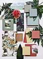 My June Mood Board for Farrow&Ball - Eclectic Trends #moodboard