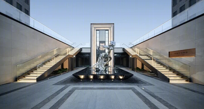 伍道国际丨售楼处景观丨西安金地·曲江风华展示区景观案例欣赏 - 知末全球案例-花瓣网