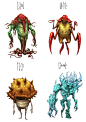 name of monster part 1 120 monsters on Behance