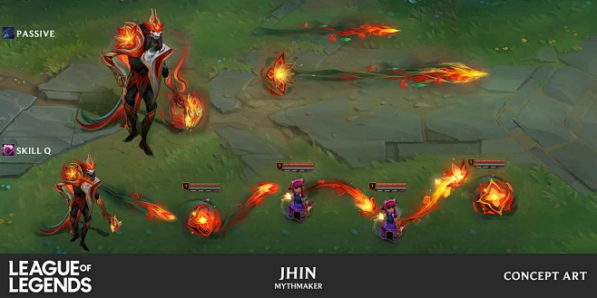 League of Legends skins-花瓣网