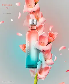 16 PSD perfume AD 16款炫彩化妆品美妆香水品牌创意主视觉海报设计ps设计素材源文件_格外视觉(uigui.cn)-国外高品质设计素材共享网