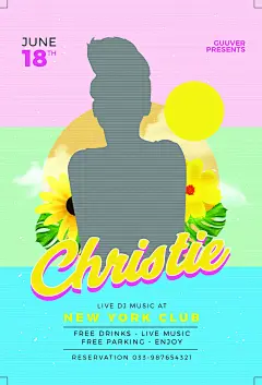 清新风夏日海边度假海报