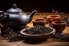 茶杯新鲜茶盘茶壶图片摄影图