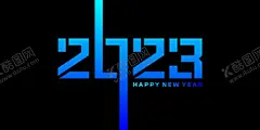 2023年字体  【酷图网】2023年字体,2023年,字体,数字,新年,2023,创意,