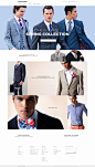 我们改变了男西服的方式-indochino时尚商务男士西服西装！酷站截图欣赏-编号：99015