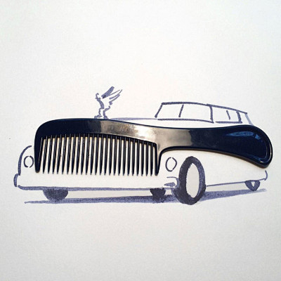 《我的劳斯莱斯》个性创意豪车搞笑平面3D...