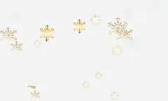 冬季美丽金色雪花高清素材 冬天雪花 冬季雪花 寒冷冬天 美丽雪花 金色雪花 飘落 免抠png 设计图片 免费下载
