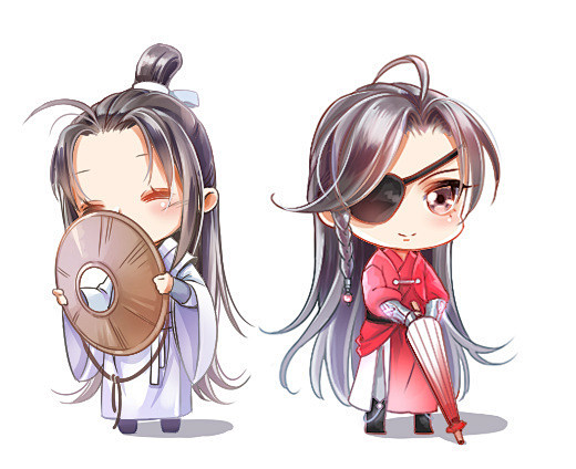 #天官赐福# 补一个花城~ ​​​​