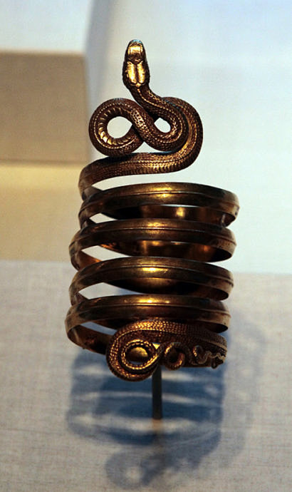 绘画参考资料古希腊罗马蛇形手镯