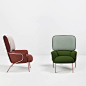 Cotton armchair by Eli Gutierrez studio / Missana