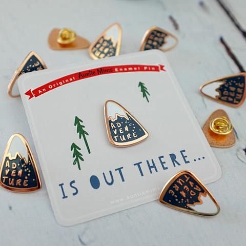 Adventure Enamel Pin...