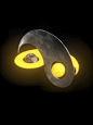 Smaller version / phone Size yin yang SUN and MOON by smault23