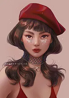 梦幻般的感觉，马来西亚概念插画师Karmen Loh-35P