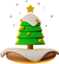 Christmas Tree  3D Icon