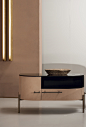 Plissè night table | Baxter : Discover Plissè, the unique night table with a contemporary personality