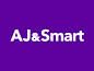 "AJ&Smart" - Logo animation motion design design icon animation logo flat gif