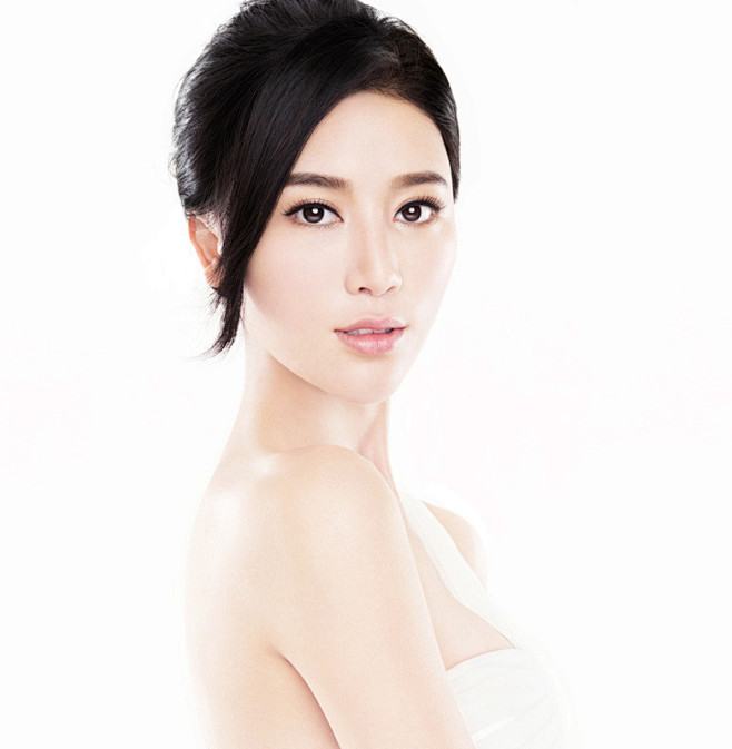 化妆品彩妆素材#女模特脸部素材#化妆品护...