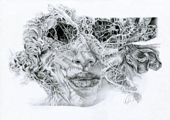 美妆造型师～瑞瑞采集到插画人物形象