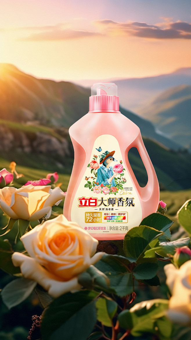 洗衣液海报demo