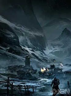 雪景-插画-自然景观-427862