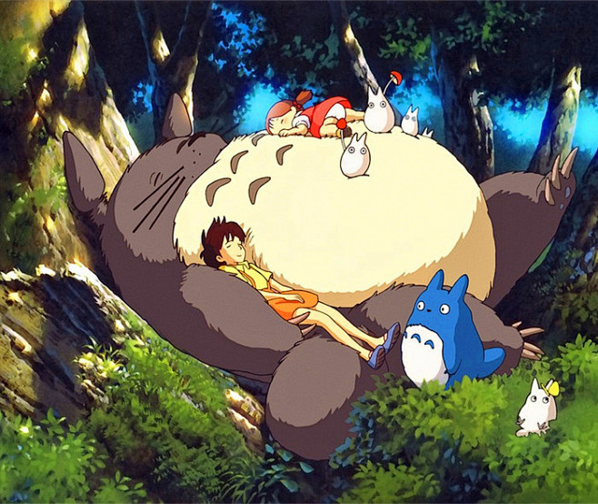 龙猫/宫崎骏/动画/温暖/治愈系