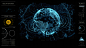 Solar System UI : A graphical design and animation for a futuristic user interface.